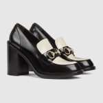 Gucci Women’s heeled loafer with Horsebit - Image 4